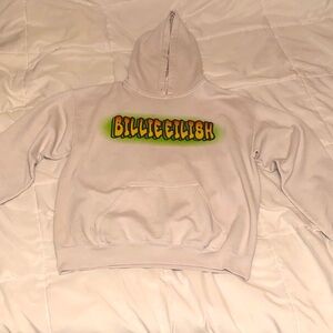 Billie Eilish White Hoodie 2019 tour, preowned
